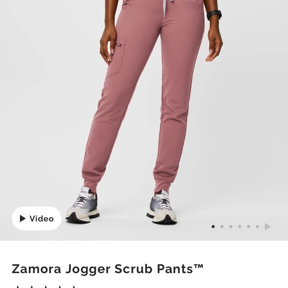 FIGS Women’s Scrubs - Mauve - Picture 3 of 7